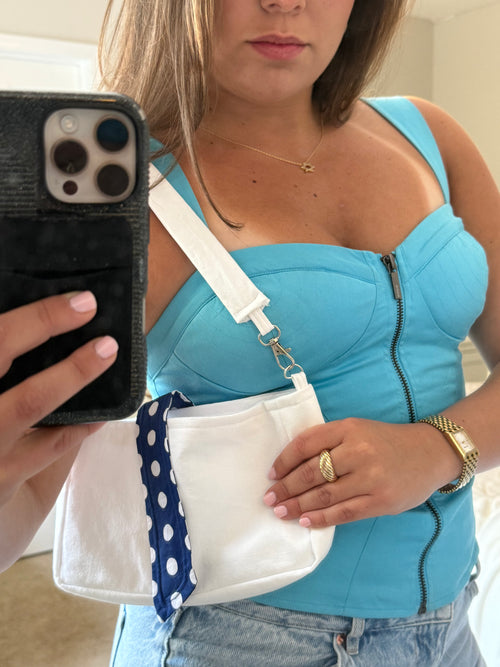 Amore Shoulder Bag: Cloudlit Navy