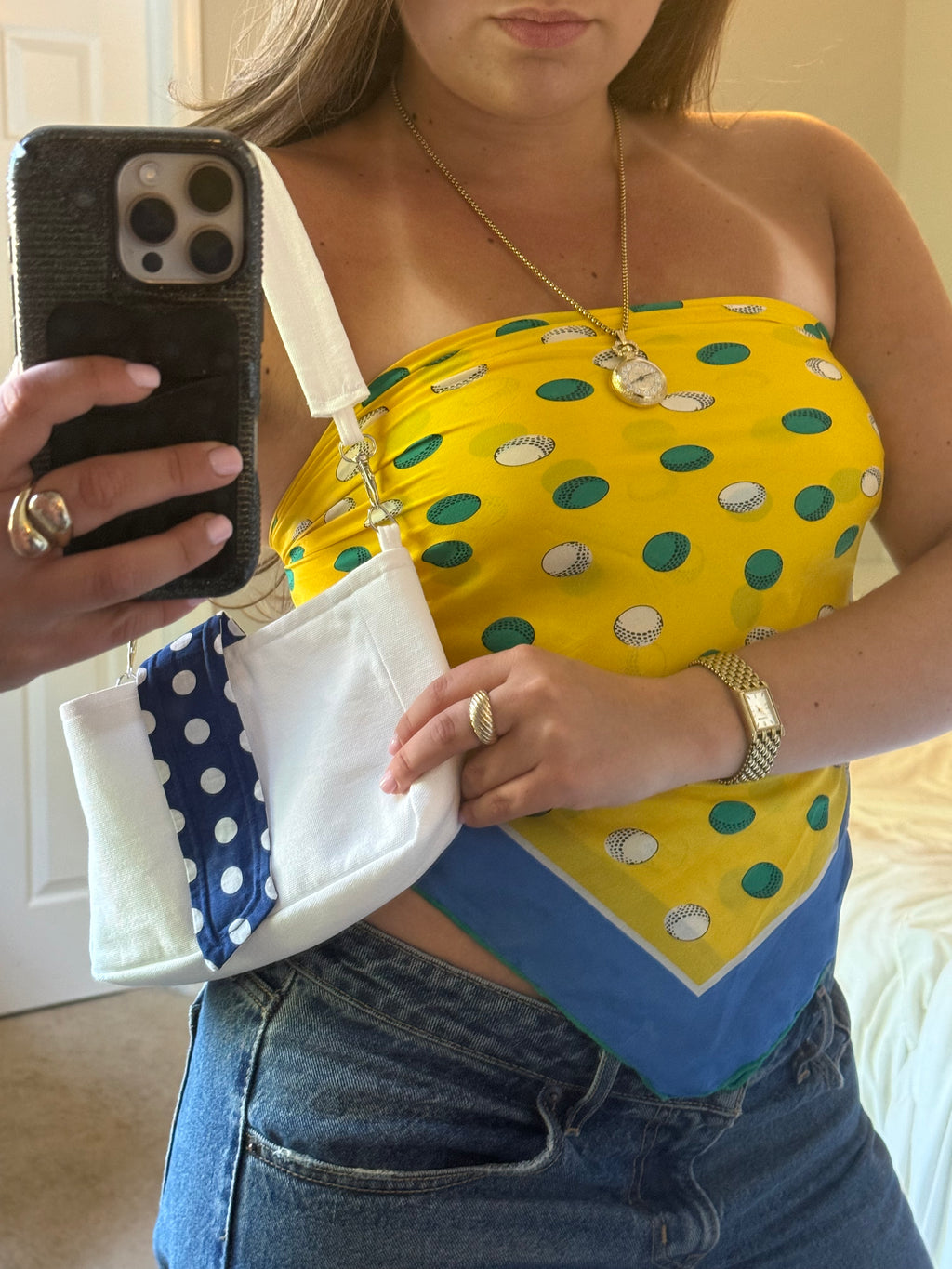 Amore Shoulder Bag: Cloudlit Navy