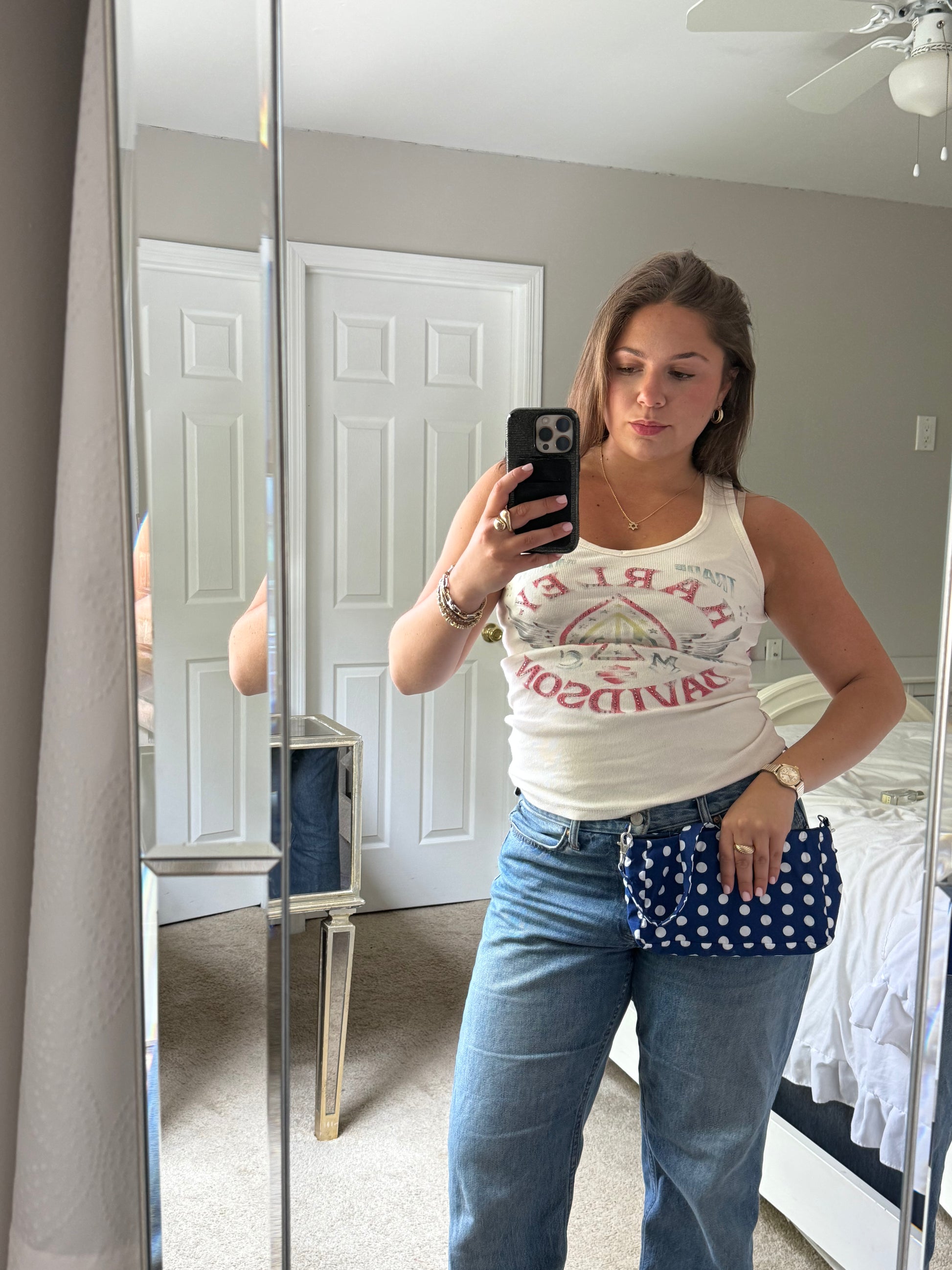 Classic Shoulder Bag: Cloudlit Navy