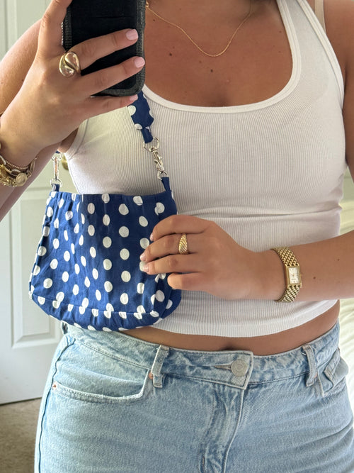 Classic Shoulder Bag: Cloudlit Navy