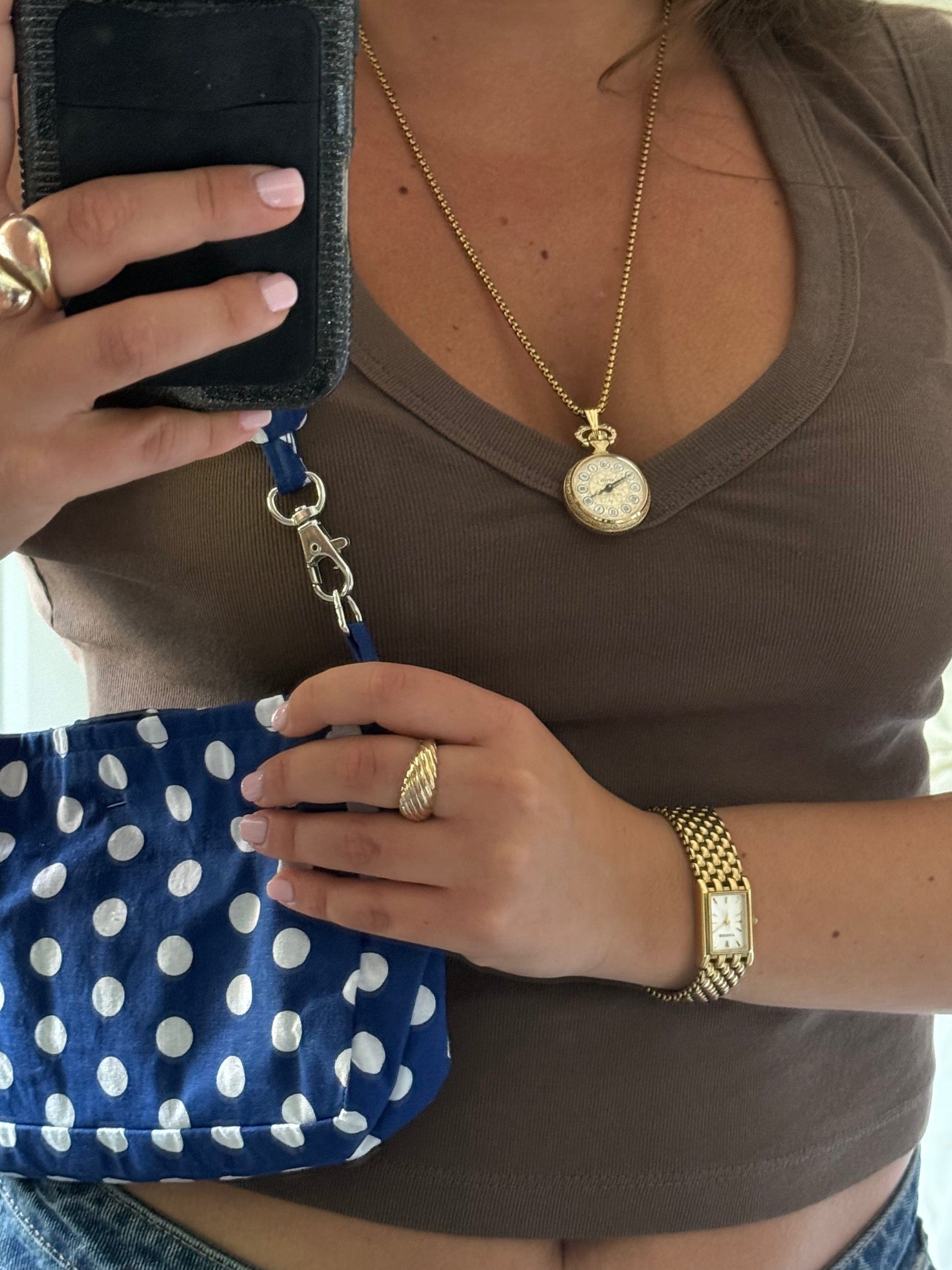 Classic Shoulder Bag: Cloudlit Navy